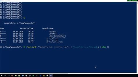 Check If File Exists With Powershell Youtube