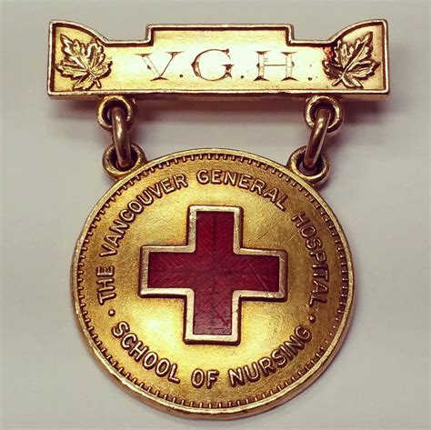 Vintage Nursing School Pin Solid Gold From The Good Old Days Rnursing