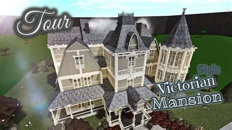 Victorian Style Mansion Tour Bloxburg Roblox Youtube