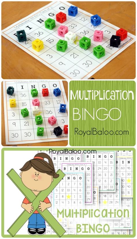 Multiplication Bingo Royal Baloo