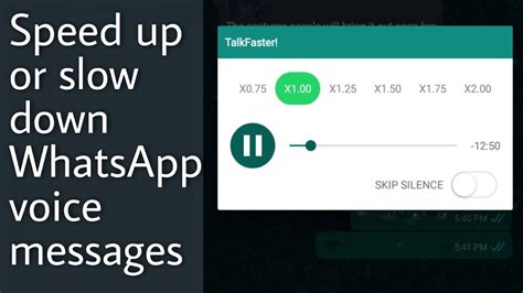 How To Speed Up Whatsapp Voice Messages Whatsapp Tips Youtube