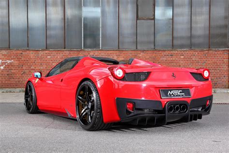 1 for sale starting at $400,170. 2014 Ferrari 458 Spider by MEC Design - rear photo, size 1600 x 1067, nr. 11/19 - RSsportscars.com