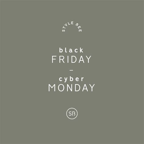 Black Friday Cyber Monday Sales From My Favourite Brands