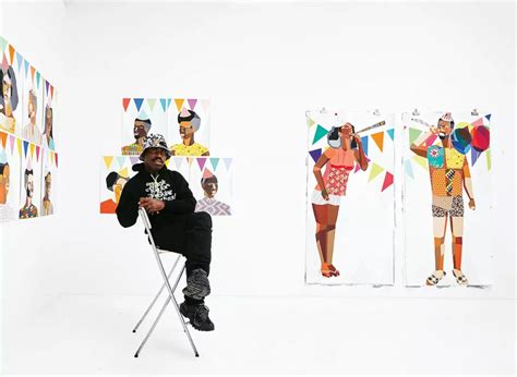Artist Derrick Adams Is Known For Depicting Black People At Leisure
