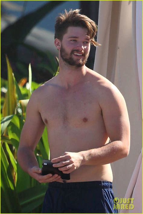 Patrick Schwarzenegger Goes Shirtless After Untrue Rumors Surface About Him Miley Cyrus Photo