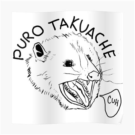 We did not find results for: Takuache Posters | Redbubble