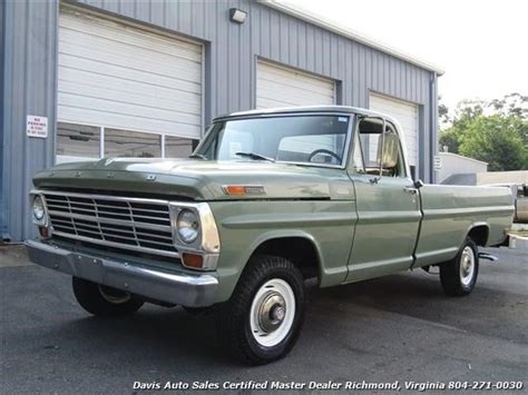 1969 Ford F100 Contractor Special 4x4 Custom 94607 Miles Green Pickup