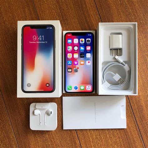 Qatar New Sealed Apple Iphone X 25gb Silver Or Space Gray
