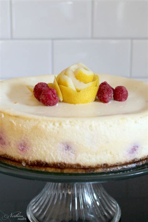 This creates a steamy environment which helps make the cheesecake extra smooth and creamy without trying out while it. Raspberry Lemon Cheesecake | THM: S - Northern Nester