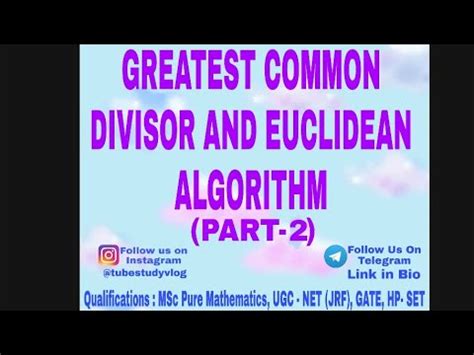 | GREATEST COMMON DIVISOR | RELATIVELY PRIME NUMBERS | EXAMPLES | - YouTube