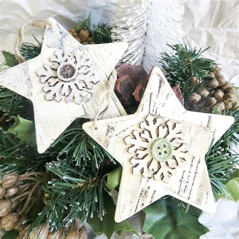 How To Make Rustic Star Christmas Ornaments The Boondocks Blog