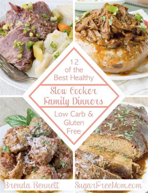 We've grouped together a fabulous list of easy. 12 Slow Cooker Low Carb & Gluten Free Family Dinners Ebook