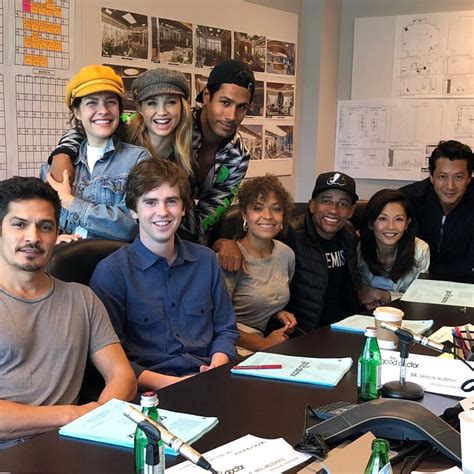 Like and share our website to support us. The Good Doctor on Twitter: "It's the first table read of ...