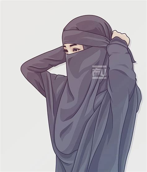 ♥hɪᴊᴀʙ Gɪʀʟ♥ Hijab Cartoon Hijab Drawing Muslim Pictures