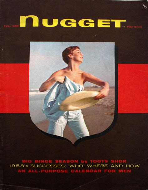 Nugget Vintage Adult Magazine Feb 1 1958 At Wolfgang S