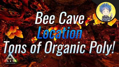 Crystal Isles Bee Cave Location Ark Survival Evolved Youtube