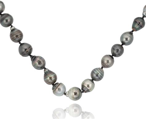 A Row Of Baroque Tahitian Pearls In Cheffins Fine Art