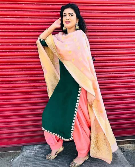 Punjabi Suits ꪜ‍ ️ On Instagram “follow My Page Only Suit ️ Suit Patiala Shahi Follo