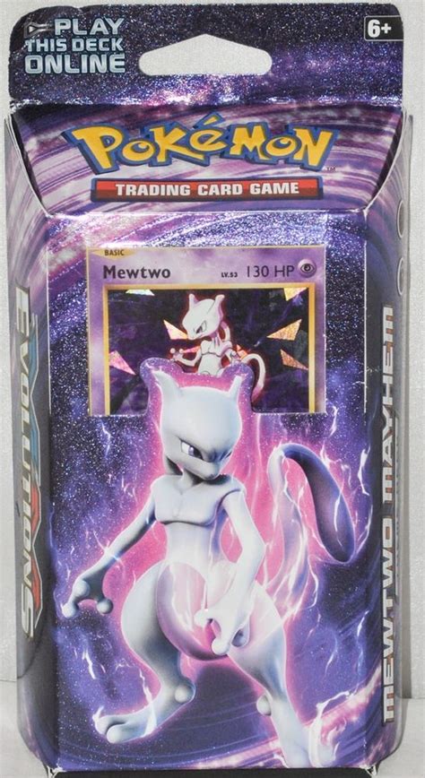 Oct 12, 2013 · elite #2: Pokémon XY Evolutions - Mewtwo Mayhem Theme Deck Trading Card Game, New and Factory Sealed ...