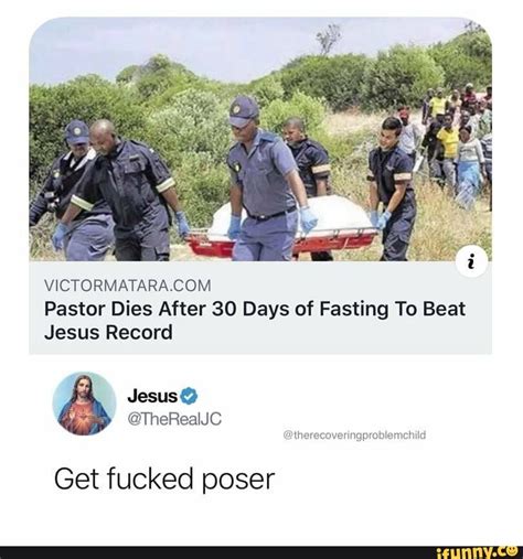 Pastor Dies After 30 Days Of Fasting To Beat Jesus Record Jesus