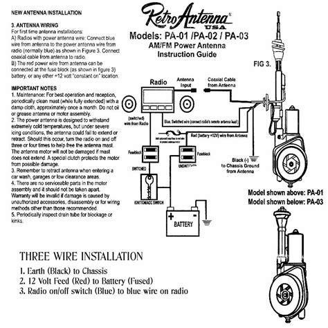 How To Wire Up An Electric Aerial To Your Car Retrocarstuff