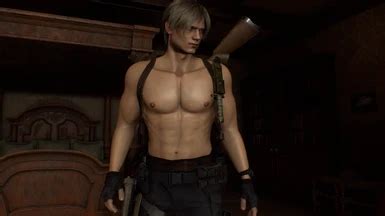 Shirtless Leon Full Game At Resident Evil 4 2023 Nexus Mods And