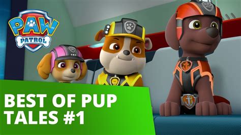 Paw Patrol Best Of Pup Tales 1 Rescue Episode Compilation Youtube