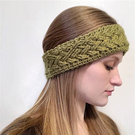 Canan Cabled Headband Free Crochet Pattern And Blog Hop Crochet