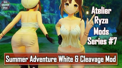 Summer Adventure Outfit Mod White Cleavage Atelier Ryza Mods Series