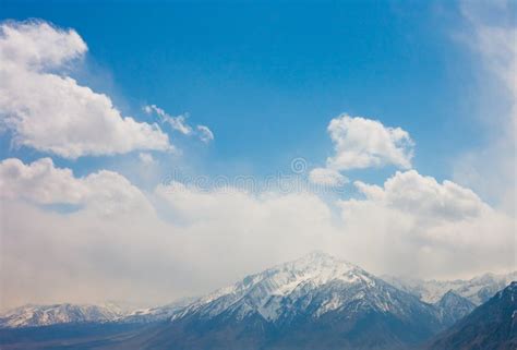Clouds Over Mountains Stock Photo Image Of Lifeless Mount 9799506