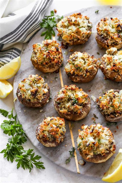 Stuffed Mushrooms Easy Appetizer Two Peas And Their Pod