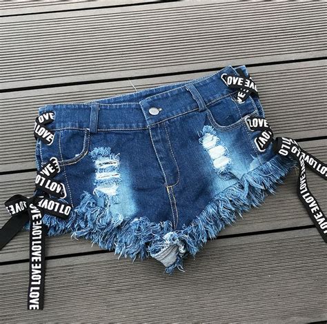 2019 Womens Sexy Summer Skinny Mini Micro Denim Jean Shorts Ultra Low