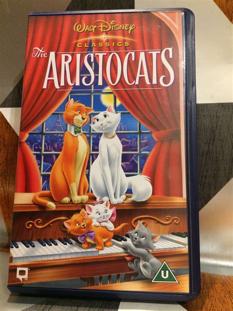 Walt Disney Classics The Aristocats Vhs Video Tape Childrens Ideal T