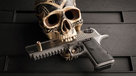 3840x2160 Skull Pistol 4k Wallpaper Hd Other 4k Wallpapers Images