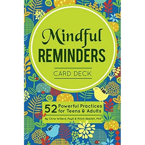 Mindful Reminders Card Deck The Brainary