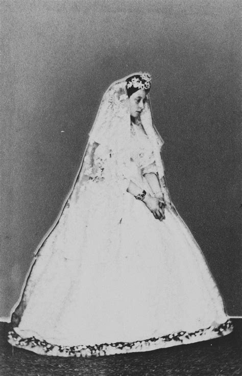 Princess Alice 1843 78 In Her Wedding Dress July 1 1862 Royal Collection Trust Queen