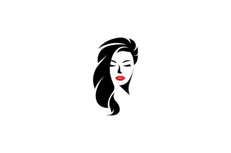 Woman Hair Logo Graphic By Kokostd · Creative Fabrica Hair Logo
