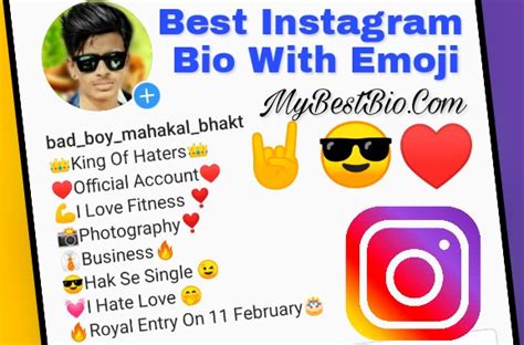 850 Best Instagram Bio With Emoji 2023 Copy And Paste Mybestbio