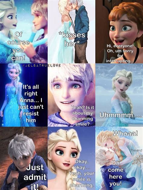 Frozen~ Anna Elsa And Jack I Can T Take This Anymore Too Much Cuteness I Want A Jelsa