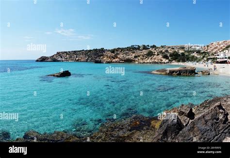 Cala Tarida In Ibiza Beach San Jose At Balearic Islands Stock Photo Alamy