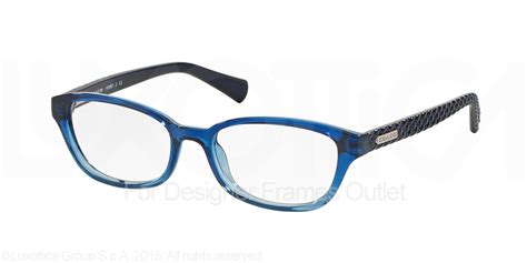 coach eyeglasses hc 6067 5290 blue gradient 50mm