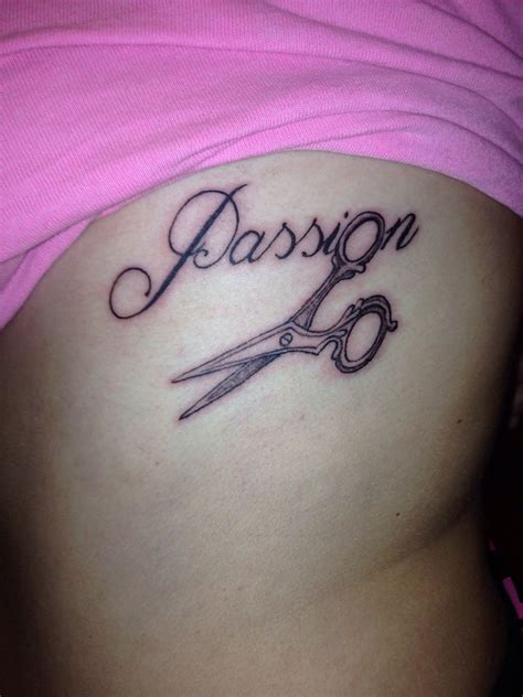 Tattoos For Hair Stylists Hair Stylist Tattoo Passion For What I Do