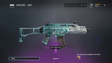 Im Very Happy That My First Black Ice Is For A Weapon I Use Rrainbow6