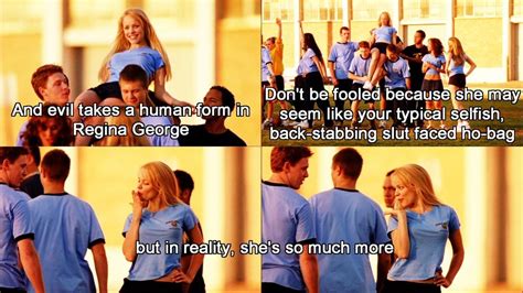 evil take the form of regina george mean girls meme mean girl 3 mean girl quotes movies by