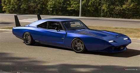 This 1969 Dodge Charger Daytona Restomod Adds Demonic Muscle To A