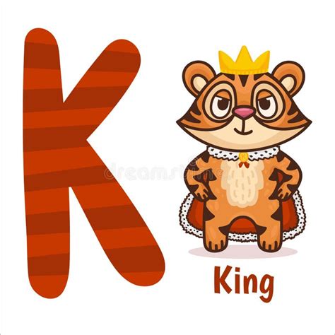 Alphabet Letter K King Stock Illustrations 308 Alphabet Letter K King