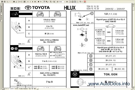Toyota Hilux 2005 2011 Service Manual Repair Manual Order And Download
