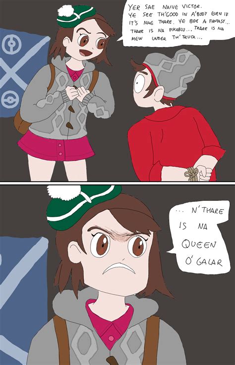 And There Is No Queen Of Galar Scottish Pokémon Trainer Know Your Meme