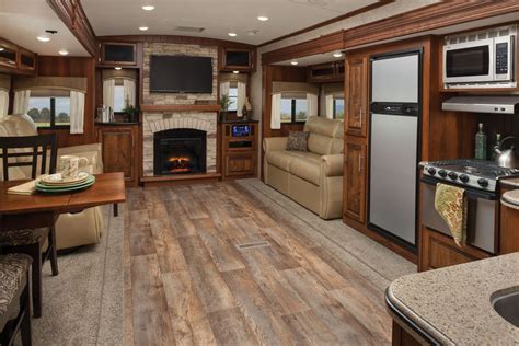 20 Awesome Camper Fireplace Ideas Go Travels Plan Rv Interior
