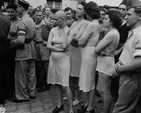 pictures of women who collaborated with the germans during world war ii world war ii